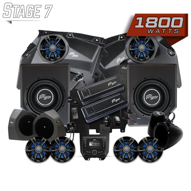 Photo of Can-Am® X3 Signature Series Stage 7 Stereo Kit | UTVS-X3-S7-S by UTV Stereo - Premium for UTVs / Side by Sides