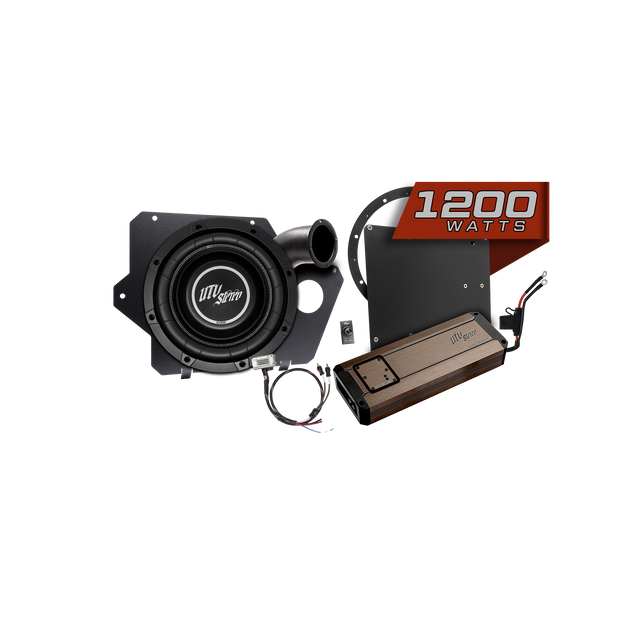 Photo of Polaris® Xpedition 1200W 10" Subwoofer Kit | UTVS-XPD-SUB-1200-1 by UTV Stereo - Premium Xpedition Subwoofer Kit for UTVs / Side by Sides