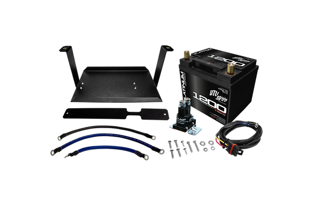 Photo of Polaris Xpedition 2nd Battery Kit | UTVS-XPD-2BATT-KIT by UTV Stereo - Premium Expedition 2nd Battery Kit for UTVs / Side by Sides