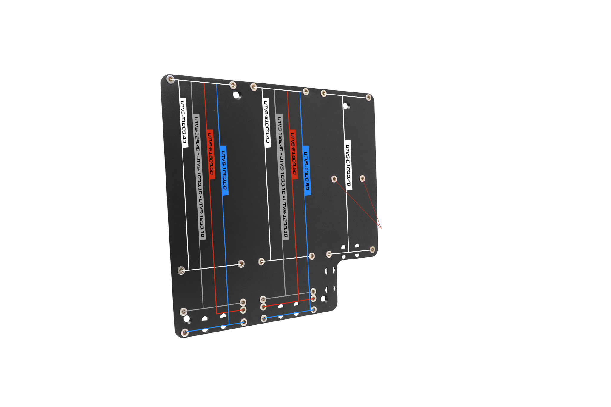 Photo of Polaris® Xpedition Amplifier Mount | UTVS-XPD-AMPMT-FW by UTV Stereo - Premium Polaris Xpedition Amp Mount for UTVs / Side by Sides