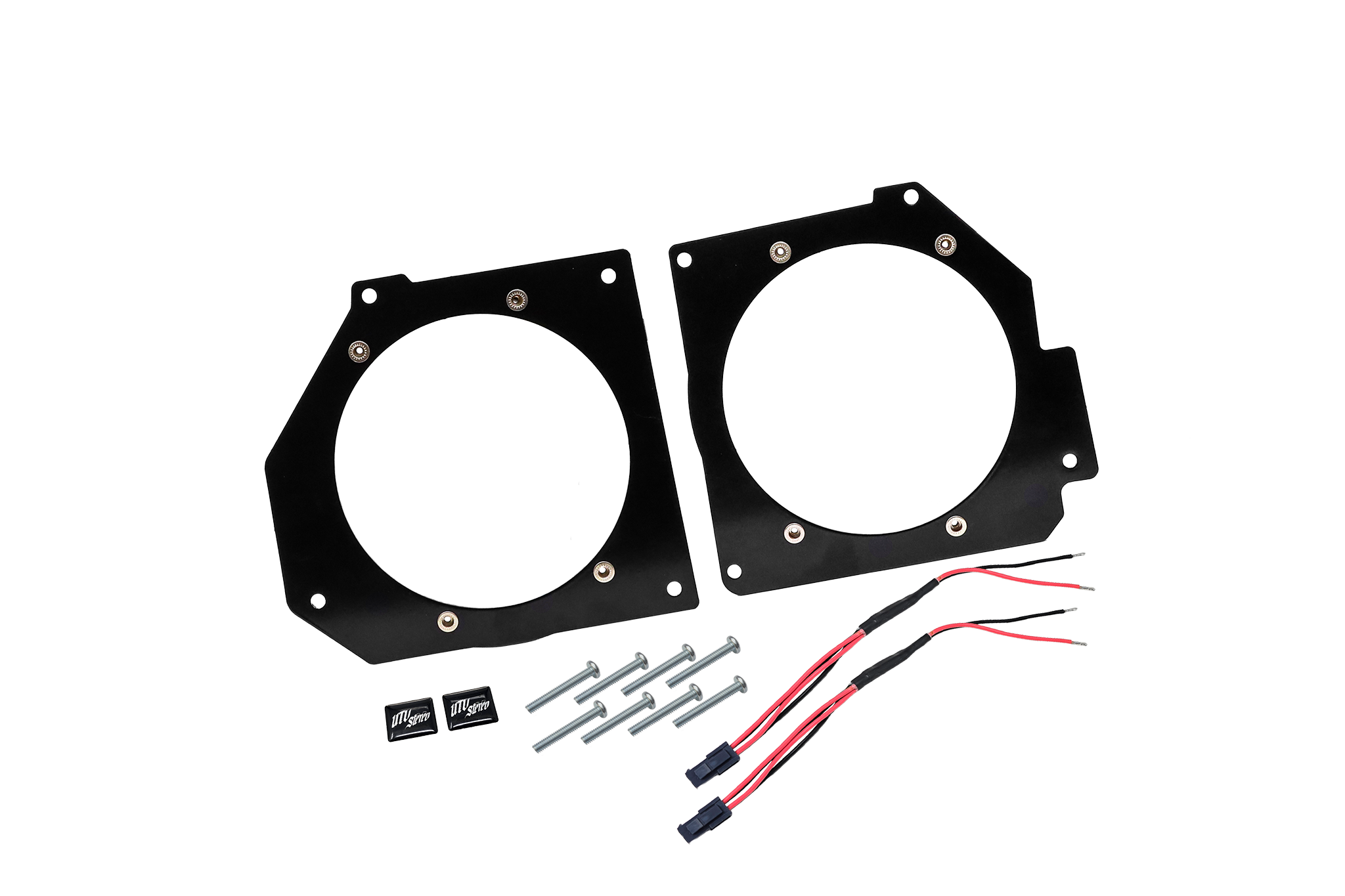 Photo of Polaris Xpedition 6.5" Front Speaker Adapters | UTVS-XPD-FSA by UTV Stereo - Premium Expedition Speaker Adapters for UTVs / Side by Sides