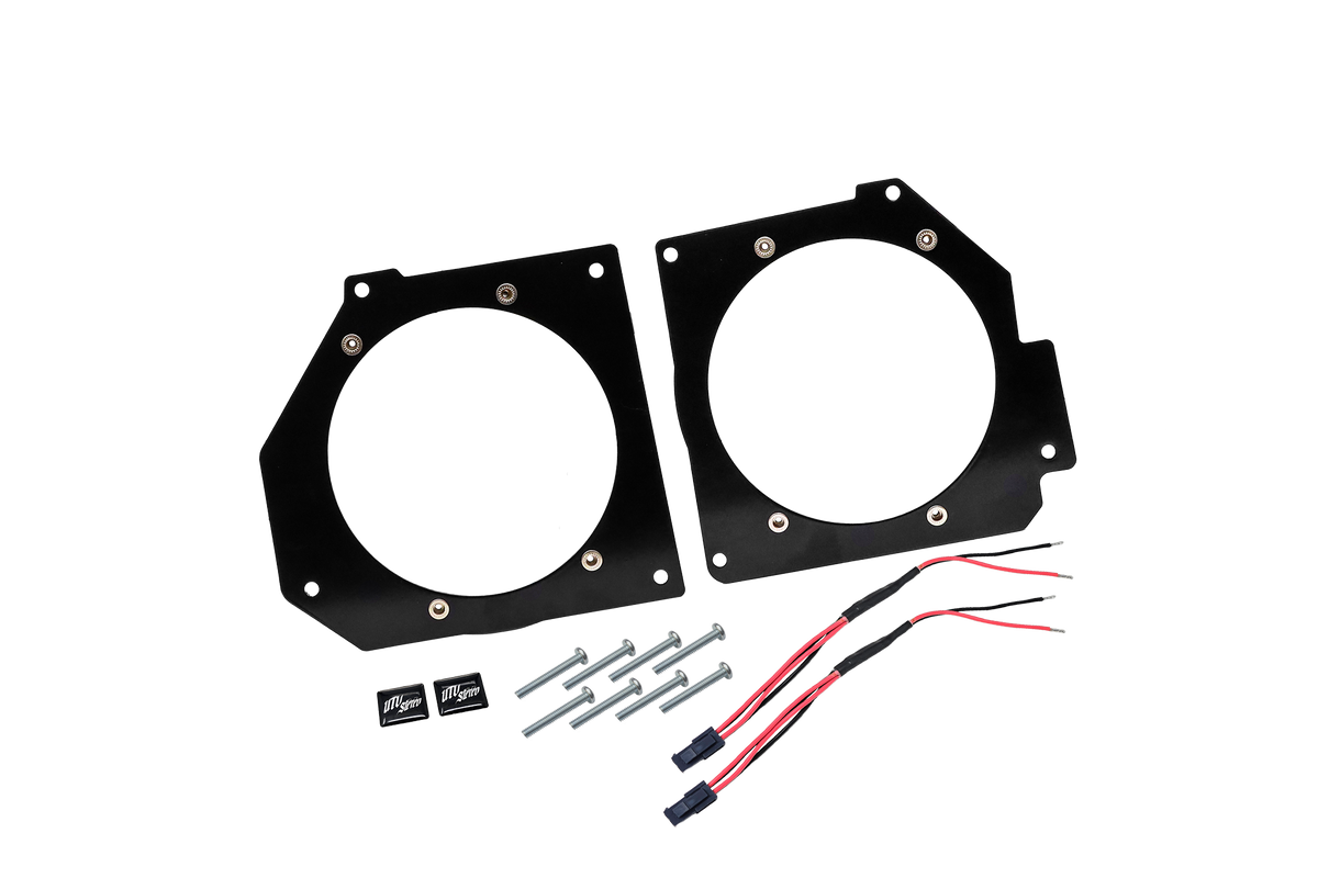 UTV Stereo Polaris Xpedition 6.5" Front Speaker Adapters