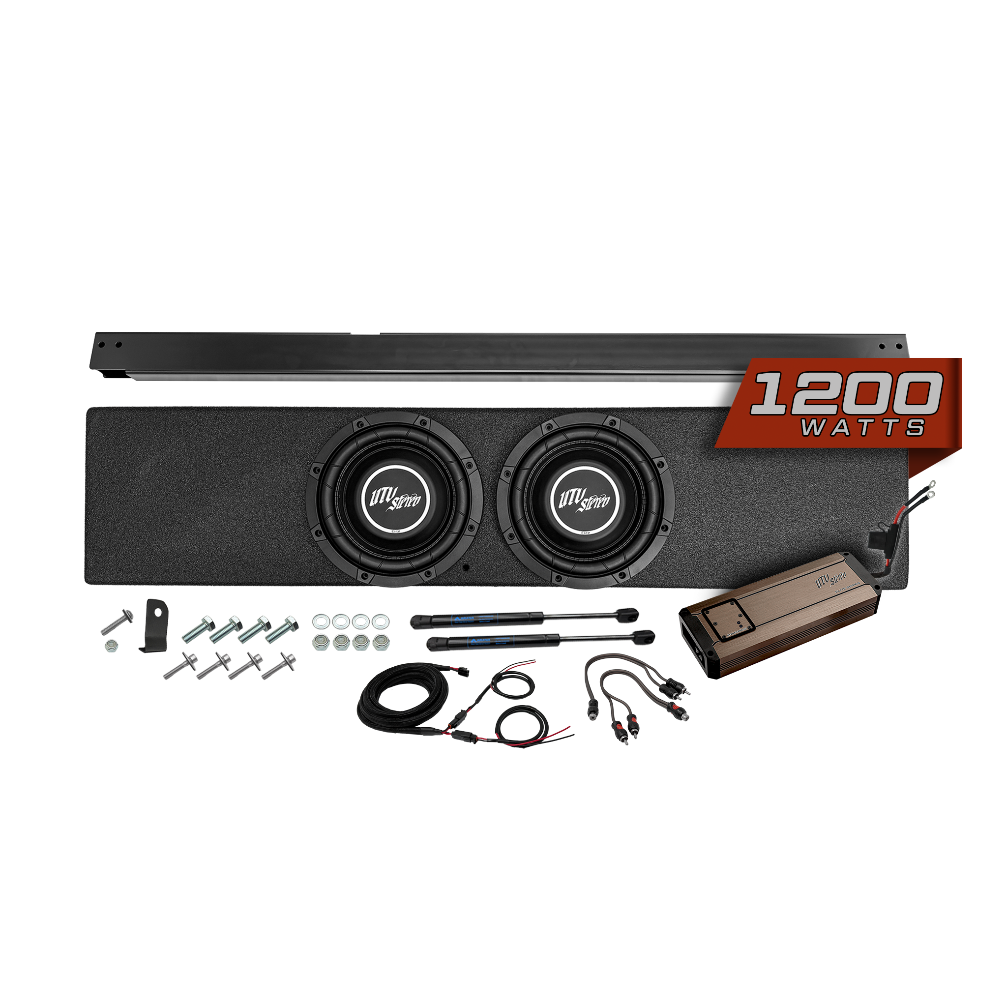 Photo of Polaris® Xpedition Rear Subwoofer Upgrade | UTVS-XPD-RS-UP by UTV Stereo - Premium Expedition Speaker Adapters for UTVs / Side by Sides