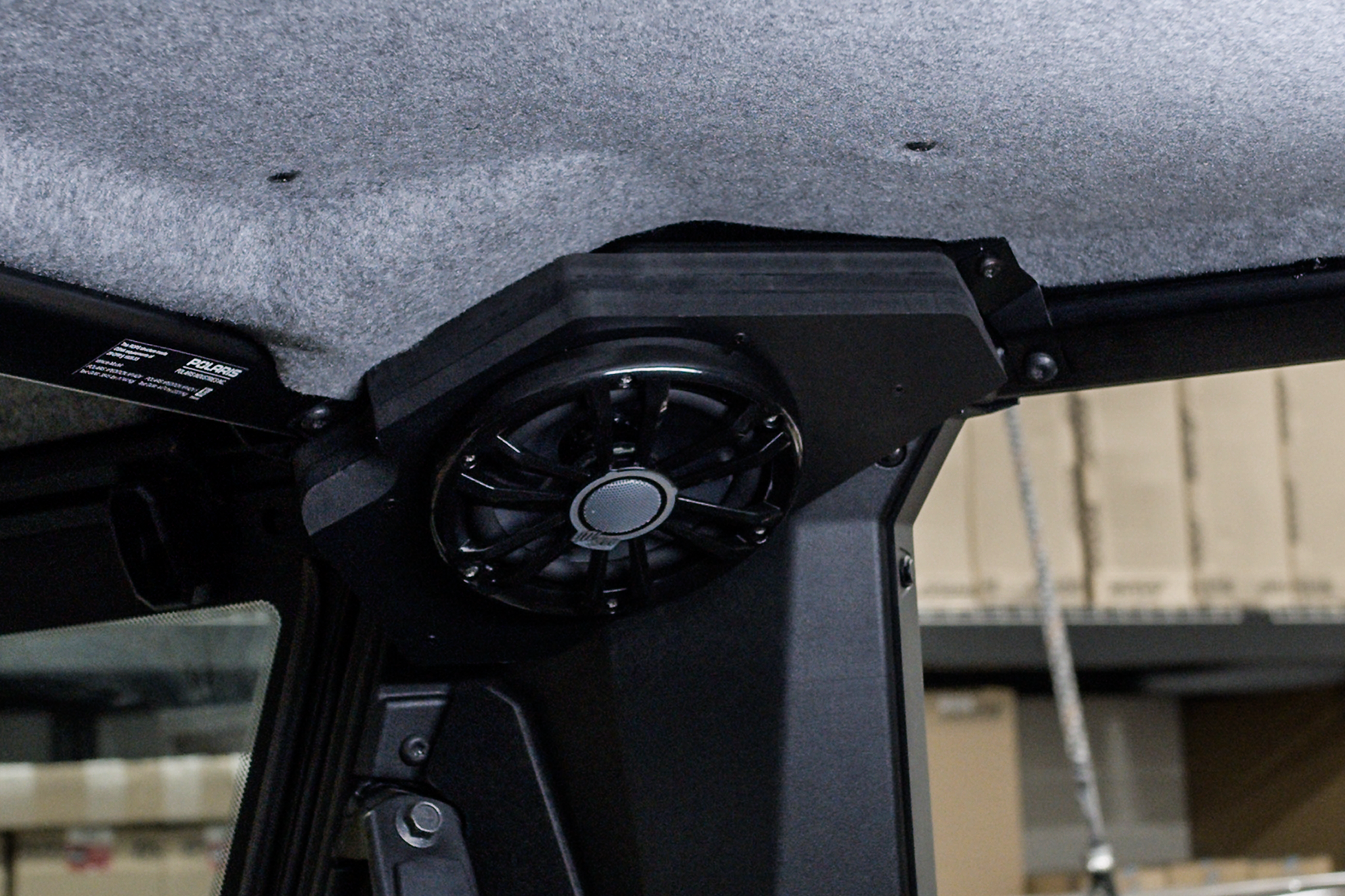 Photo of Polaris® Xpedition 6.5" Rear Speaker Adapters | UTVS-XPD-RSA by UTV Stereo - Premium Expedition Speaker Adapters for UTVs / Side by Sides
