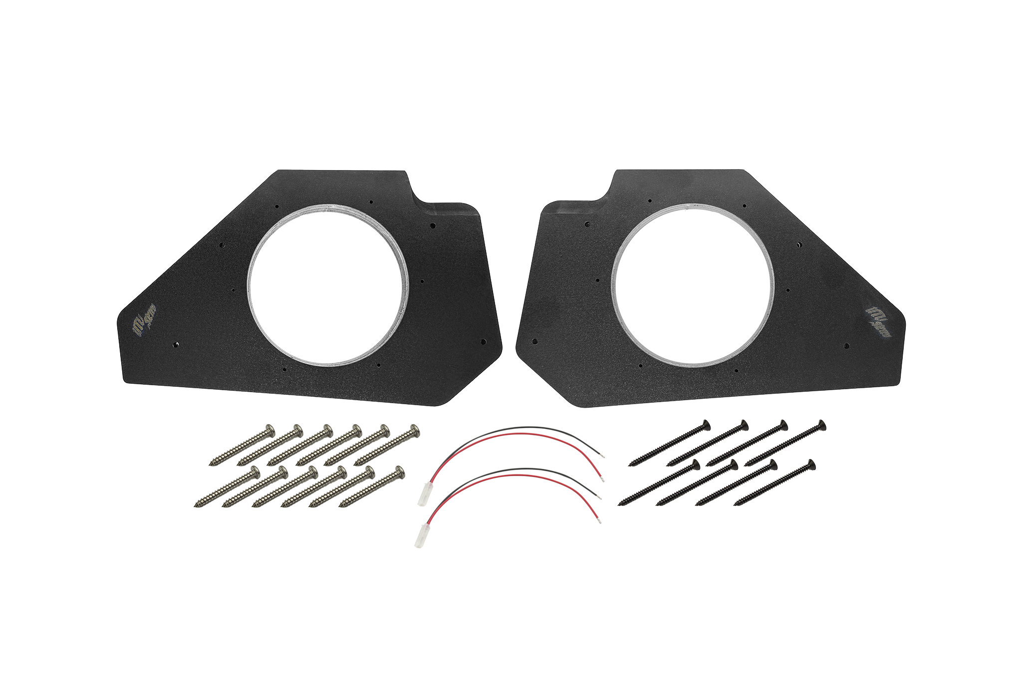 Photo of Polaris® Xpedition 6.5" Rear Speaker Adapters | UTVS-XPD-RSA by UTV Stereo - Premium Expedition Speaker Adapters for UTVs / Side by Sides