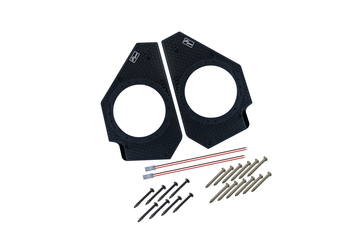 Polaris® Xpedition 6.5" Rear Speaker Adapters V2 | UTVS-XPD-RSA
