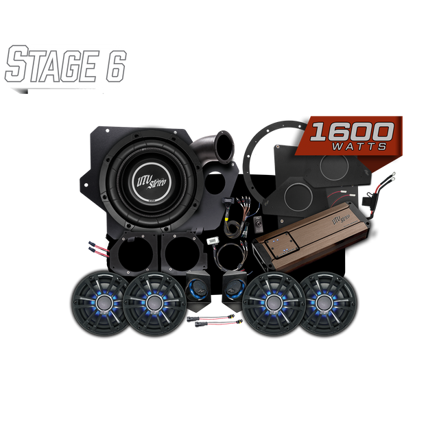 Photo of Polaris Xpedition Ride Command® Stage 6 Stereo Kit | UTVS-XPD-S6-RC by UTV Stereo - Premium Polaris Ranger Stage Kit for UTVs / Side by Sides