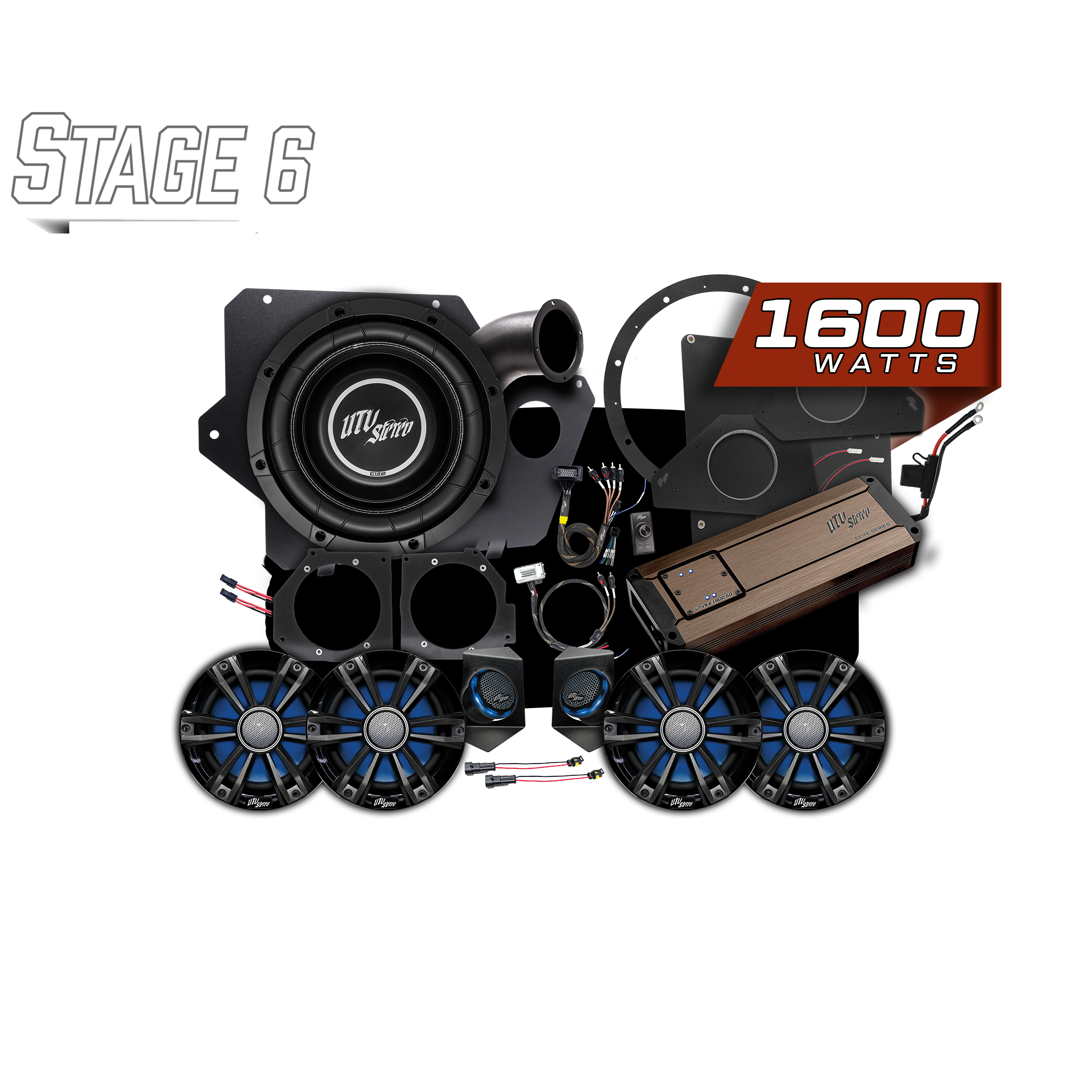 Photo of Polaris Xpedition Ride Command® Stage 6 Stereo Kit | UTVS-XPD-S6-RC by UTV Stereo - Premium for UTVs / Side by Sides