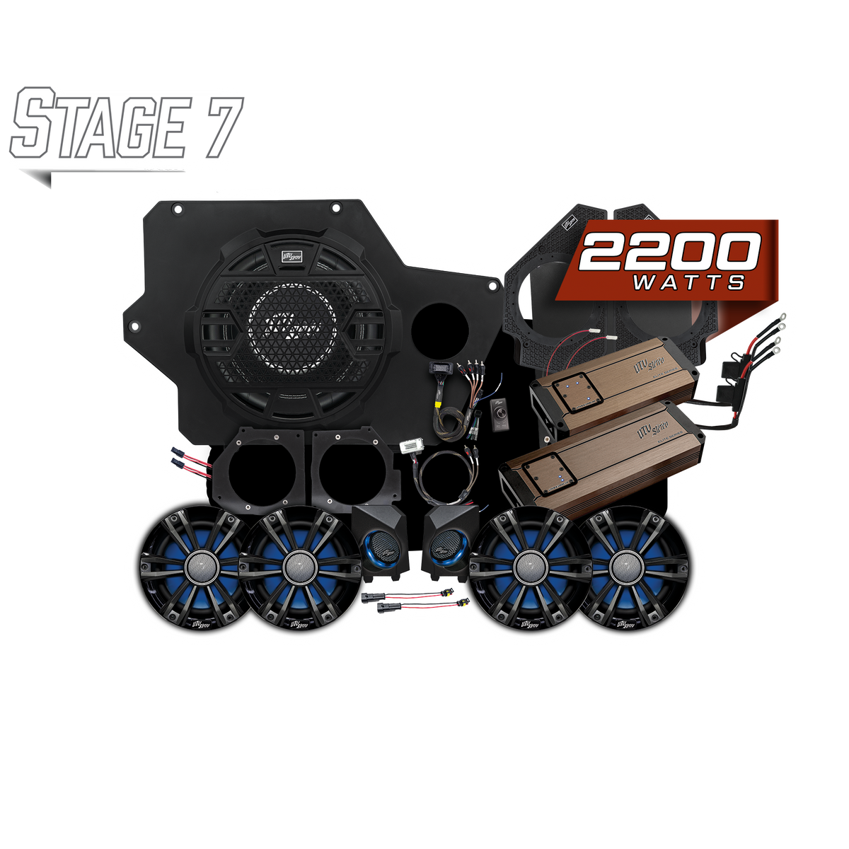 Polaris Xpedition Ride Command® Stage 7 Stereo Kit | UTVS-XPD-S7-RC