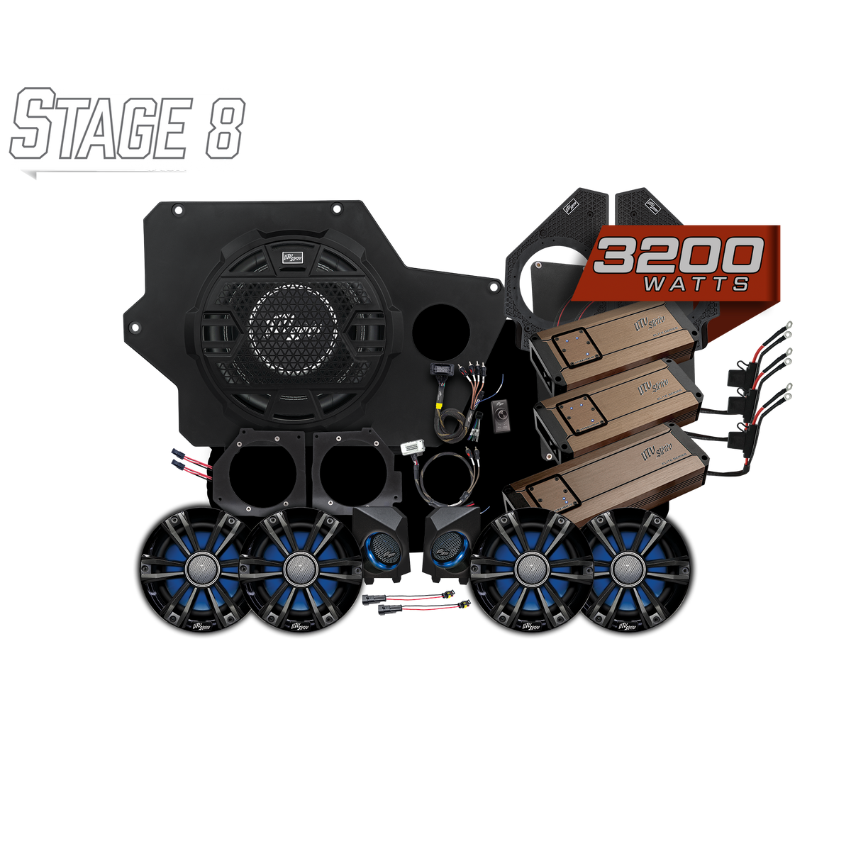 Polaris Xpedition Ride Command® Stage 8 Stereo Kit | UTVS-XPD-S8-RC