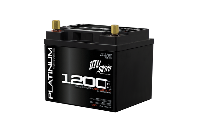 Photo of Platinum Series AGM 1200R (REVERSE POLARITY) Battery | UTVS-1200R by UTV Stereo - Premium Powersports AGM Battery for UTVs / Side by Sides