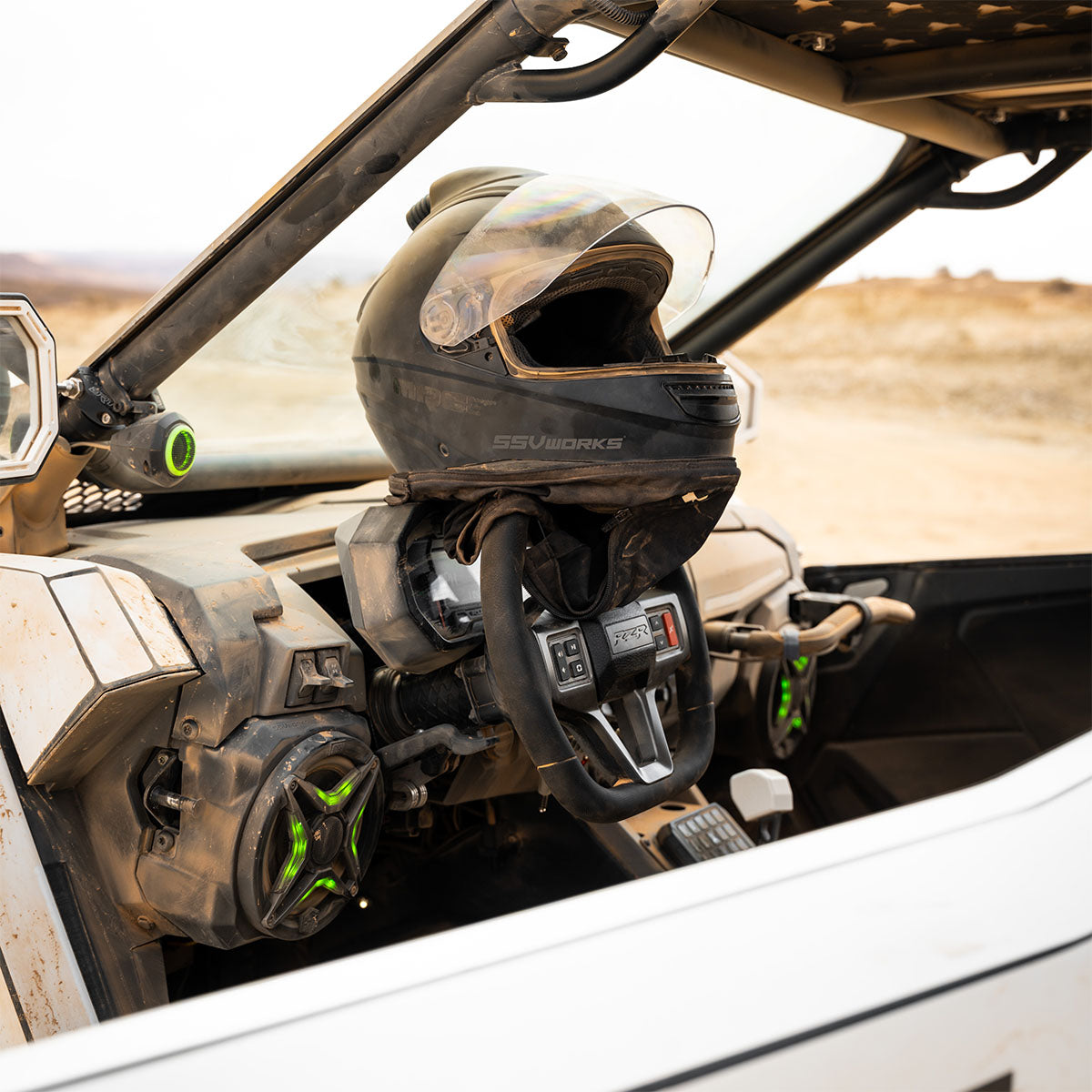 Photo of SSV Works - Universal 1" Cage-Pod Tweeters w/RGB Ring for UTV Audio Systems by SSV Works - Premium for UTVs / Side by Sides