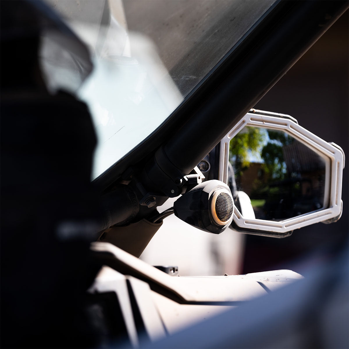 Photo of SSV Works - Universal 1" Cage-Pod Tweeters w/RGB Ring for UTV Audio Systems by SSV Works - Premium for UTVs / Side by Sides