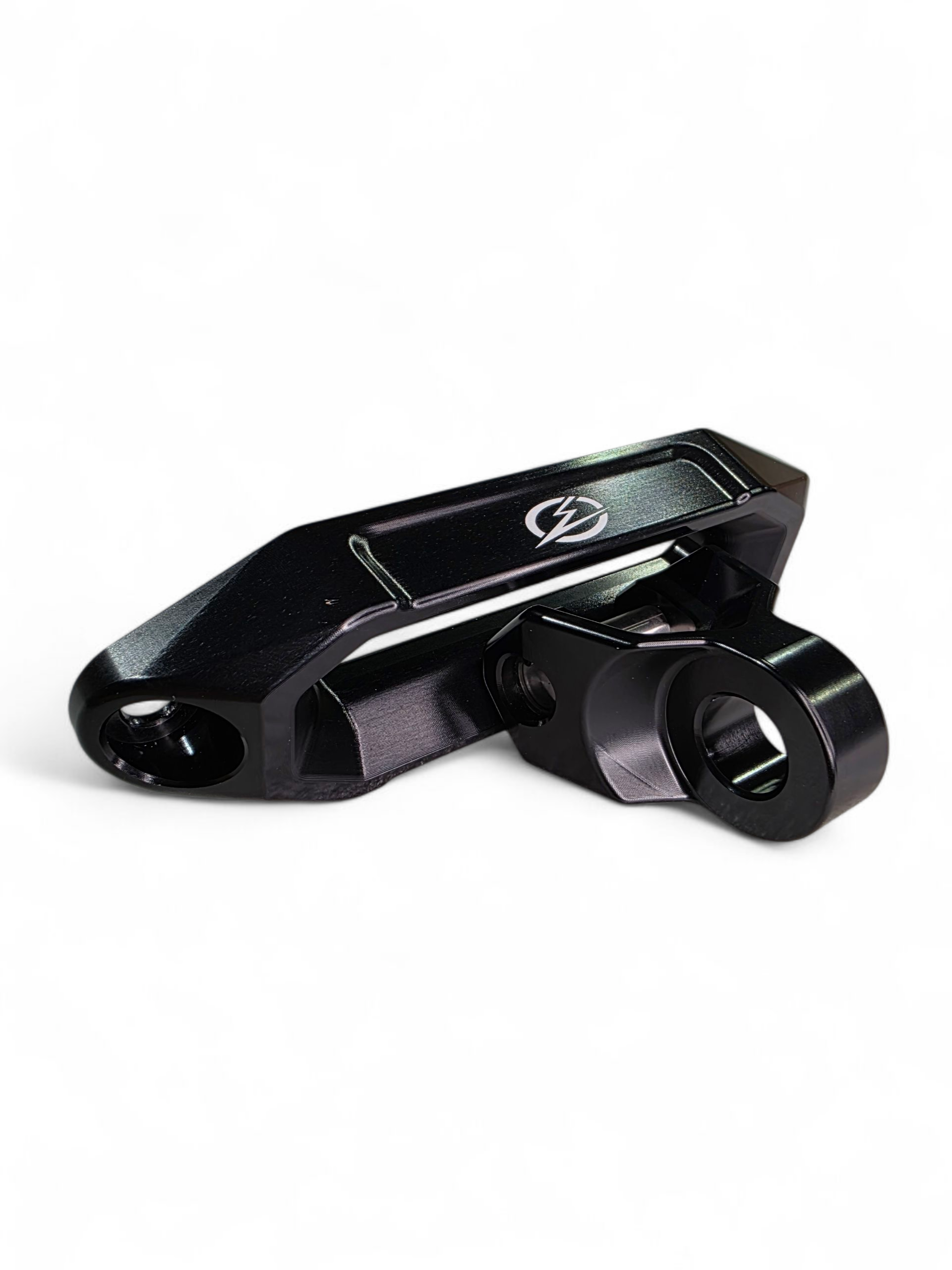 Photo of Elektric Offroad Designs UTV Winch Fairlead and Hook (Black) by Elektric Offroad - Premium UTV Winch Fairlead and Hook Black for UTVs / Side by Sides
