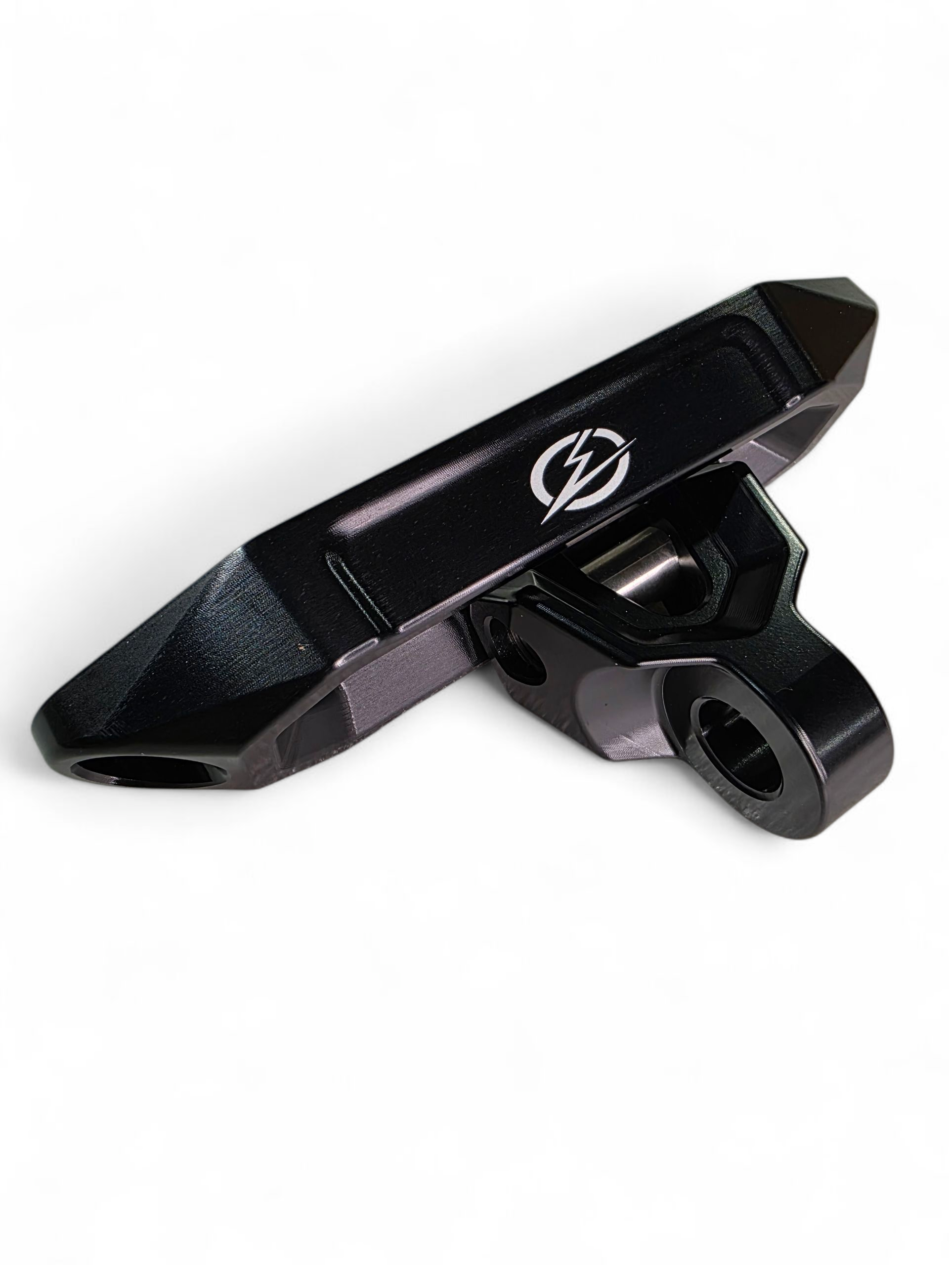 Photo of Elektric Offroad Designs UTV Winch Fairlead and Hook (Black) by Elektric Offroad - Premium UTV Winch Fairlead and Hook Black for UTVs / Side by Sides