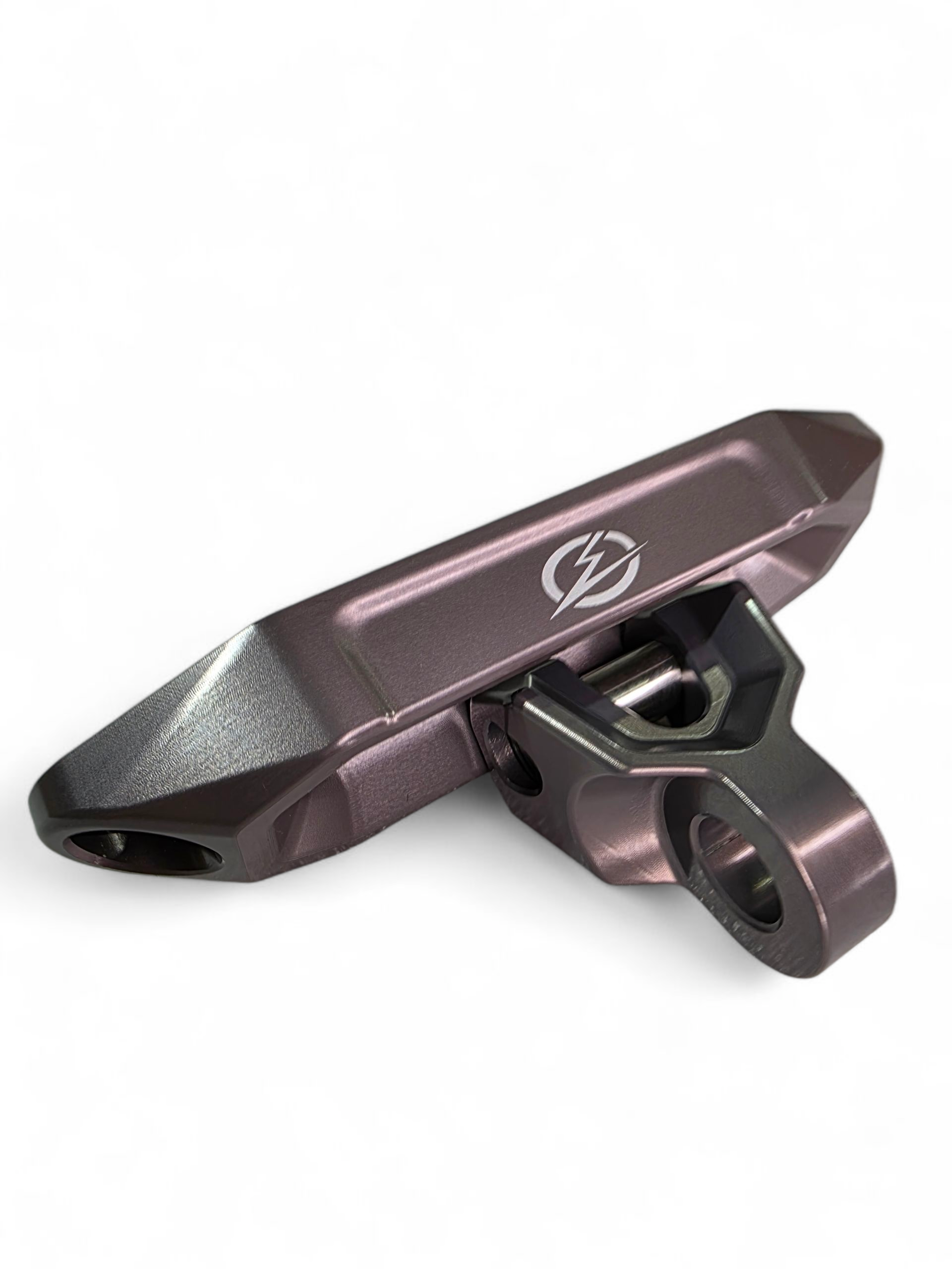 Photo of Elektric Offroad Designs UTV Winch Fairlead and Hook (Gunmetal) by Elektric Offroad - Premium Elektric Offroad Designs UTV Winch Fairlead and Hook Gun Metal for UTVs / Side by Sides