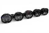 5 Light U-Con Interlocking Off Road LED Pod With Amber or White DRL Running Light