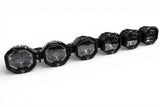 6 Light U-Con Interlocking Off Road LED Pod With Amber or White DRL Running Light