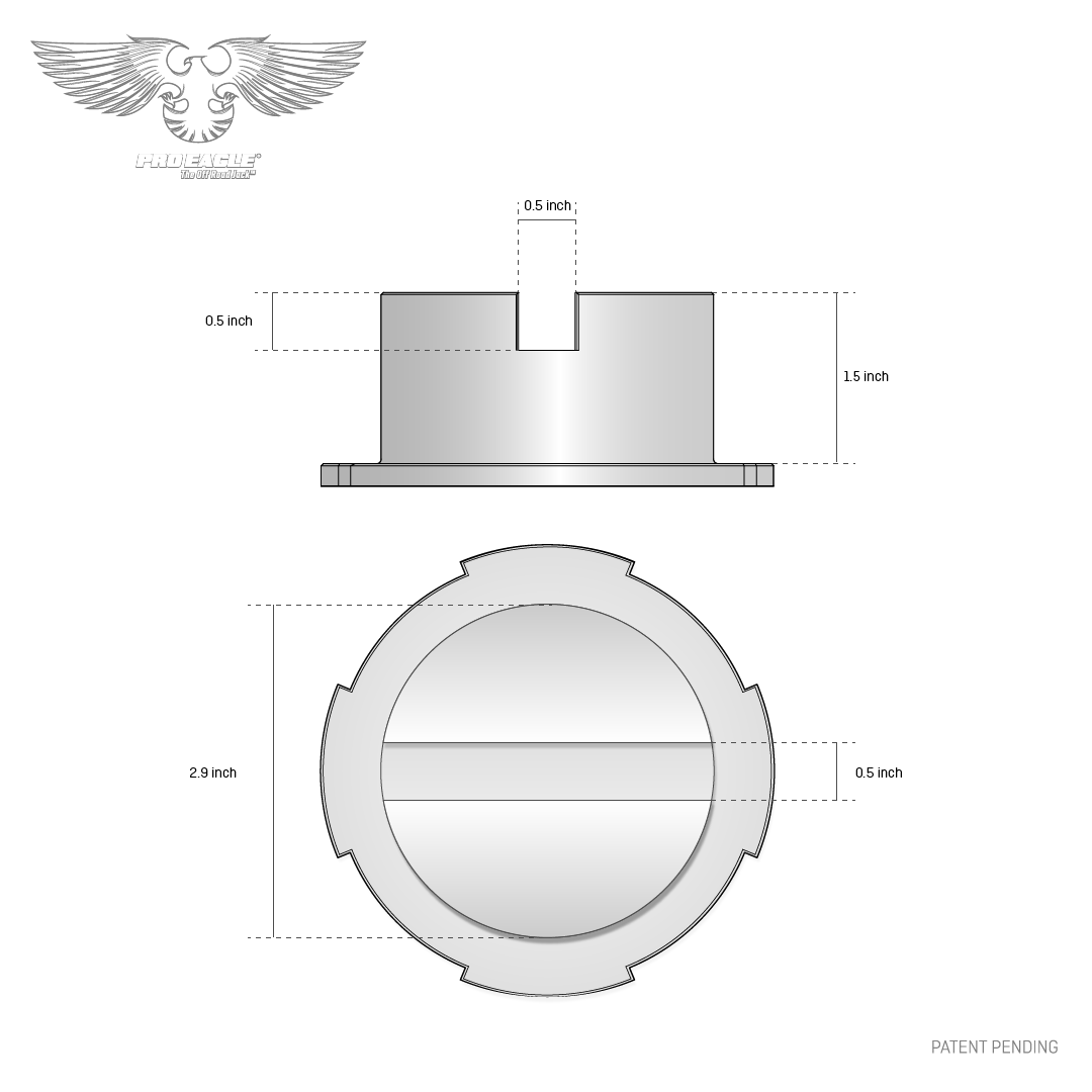Photo of Pinch Weld Adaptor by Pro Eagle - Premium for UTVs / Side by Sides