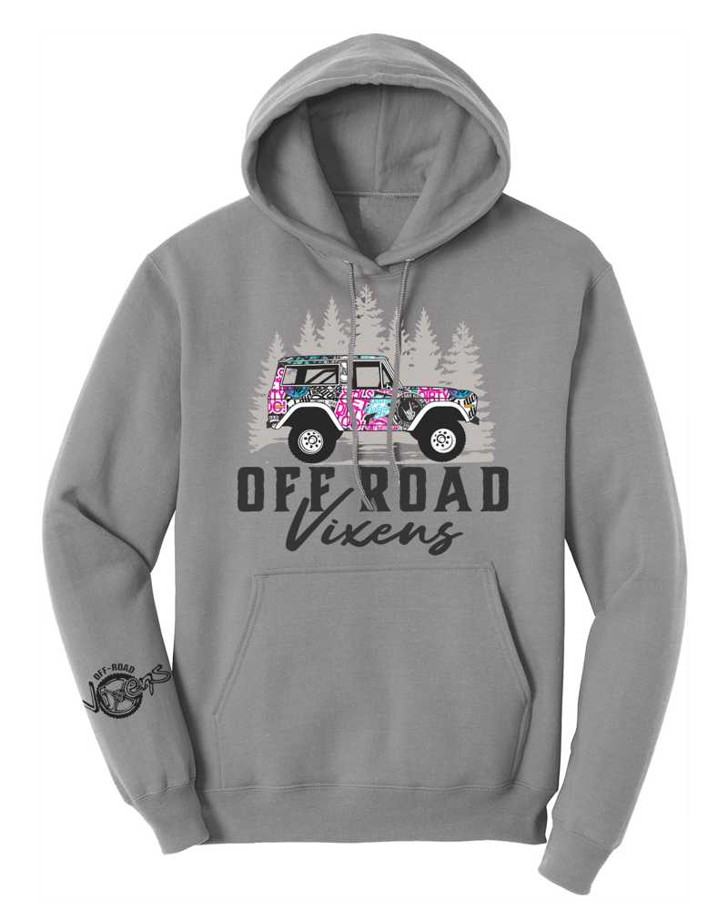 Photo of Untamed Unisex Pullover Hoodie by OFF-ROAD VIXENS CLOTHING CO. - Premium Ladies Hoodies for UTVs / Side by Sides