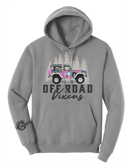 Photo of Untamed Unisex Pullover Hoodie by OFF-ROAD VIXENS CLOTHING CO. - Premium Ladies Hoodies for UTVs / Side by Sides