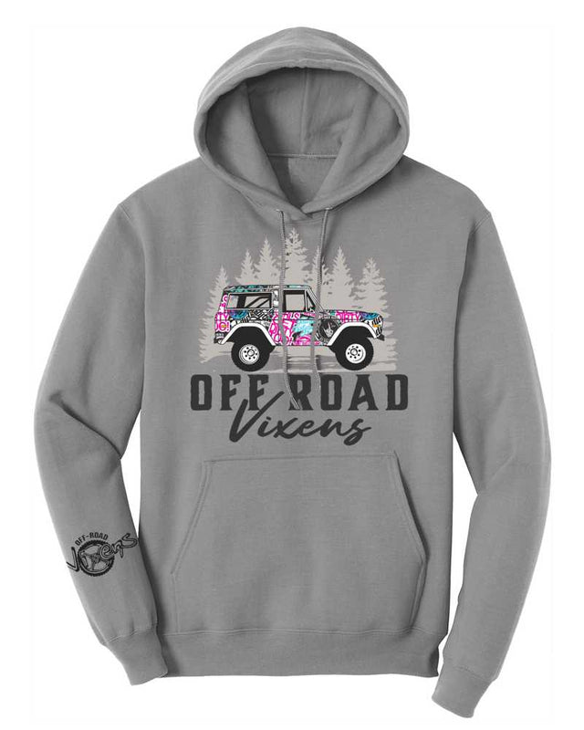 Photo of Untamed Unisex Pullover Hoodie by OFF-ROAD VIXENS CLOTHING CO. - Premium Ladies Hoodies for UTVs / Side by Sides