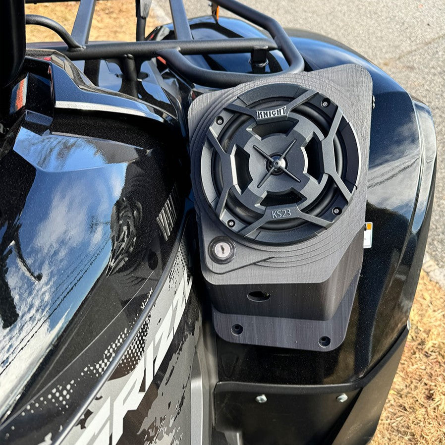 Photo of Yamaha Grizzly 700 (16–25) Bluetooth LED ATV Sound System by Knight ATV - Premium Power Sports for UTVs / Side by Sides