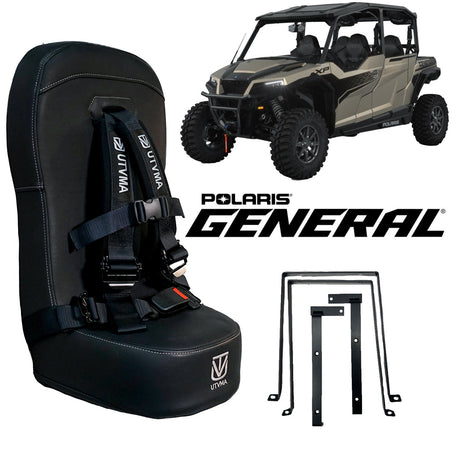 Photo of General Front/Rear Bump Seat (2016-2025) by UTV Mountain Accessories - Premium Bump Seats for UTVs / Side by Sides