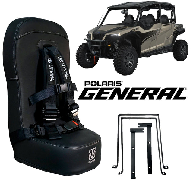Photo of General Front/Rear Bump Seat (2016-2025) by UTV Mountain Accessories - Premium Bump Seats for UTVs / Side by Sides