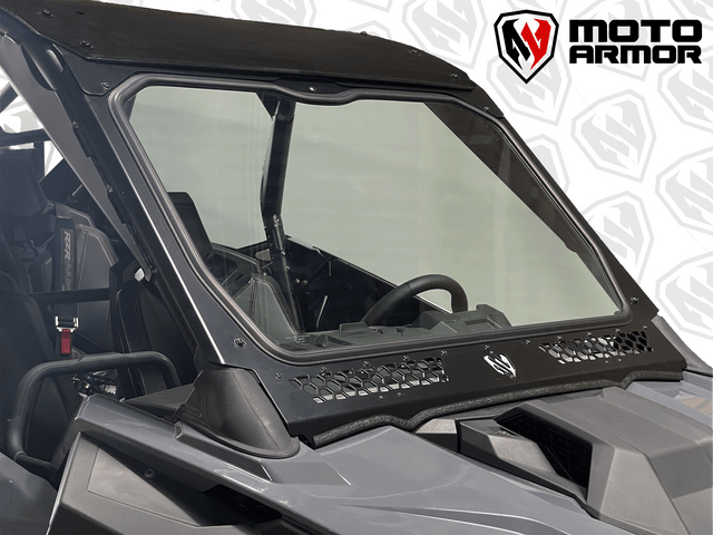 Photo of Moto Armor Pro R 4 Seat Full Glass Windshield by Moto Armor - Premium for UTVs / Side by Sides