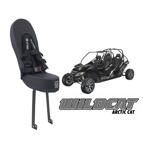 Photo of Wildcat 4 1000 Rear Bump Seat (2013-2022) by UTV Mountain Accessories - Premium Bump Seats for UTVs / Side by Sides