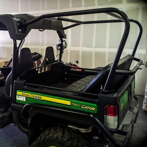 Photo of John Deere Gator 825I Backseat and Roll Cage Kit (2013-2024) by UTVMA - Premium Backseat and Roll Cage for UTVs / Side by Sides