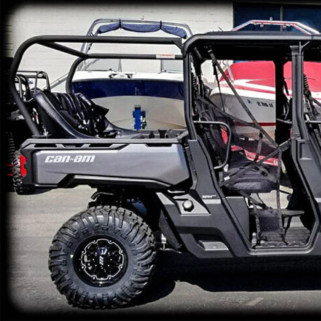 Photo of Defender Max Backseat and Roll Cage Kit (2017-2024) by UTV Mountain Accessories - Premium Backseat and Roll Cage for UTVs / Side by Sides