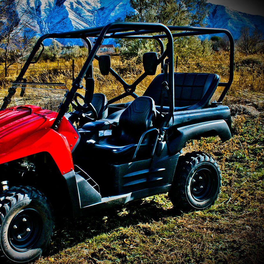 Photo of Kawasaki Teryx Backseat and Roll Cage Kit (2008-2013) by UTV Mountain Accessories - Premium Backseat and Roll Cage for UTVs / Side by Sides