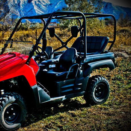 Photo of Kawasaki Teryx Backseat and Roll Cage Kit (2008-2013) by UTV Mountain Accessories - Premium Backseat and Roll Cage for UTVs / Side by Sides