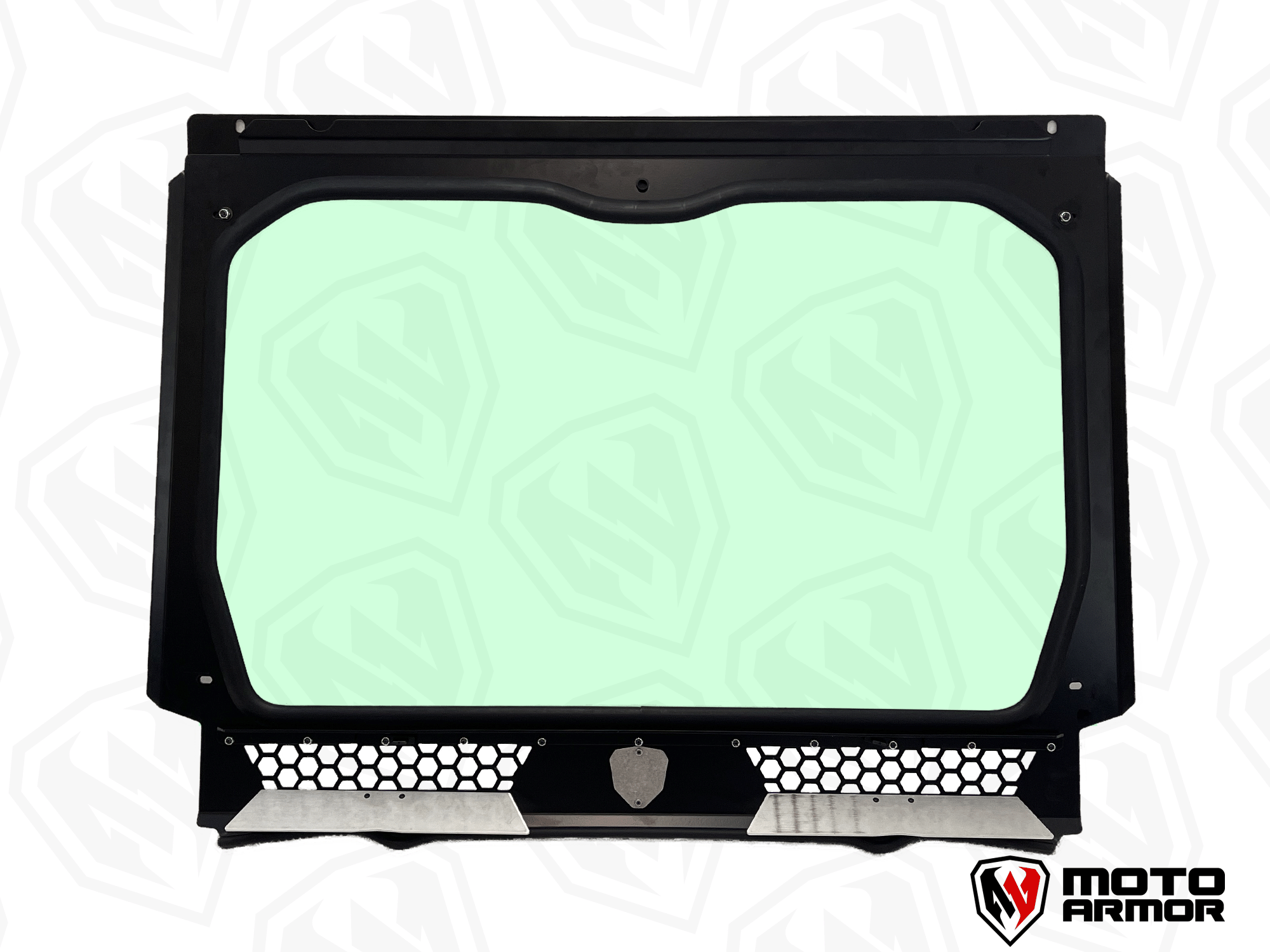 Photo of Moto Armor Pro R 4 Seat Full Glass Windshield by Moto Armor - Premium for UTVs / Side by Sides