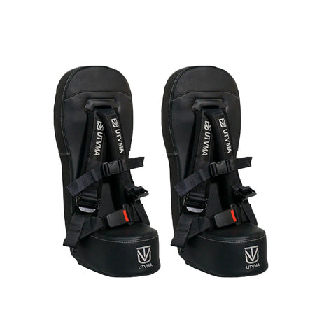 Photo of RZR 4 800 Bump Seats Set (Front and Rear) by UTVMA - Premium Bump Seat for UTVs / Side by Sides