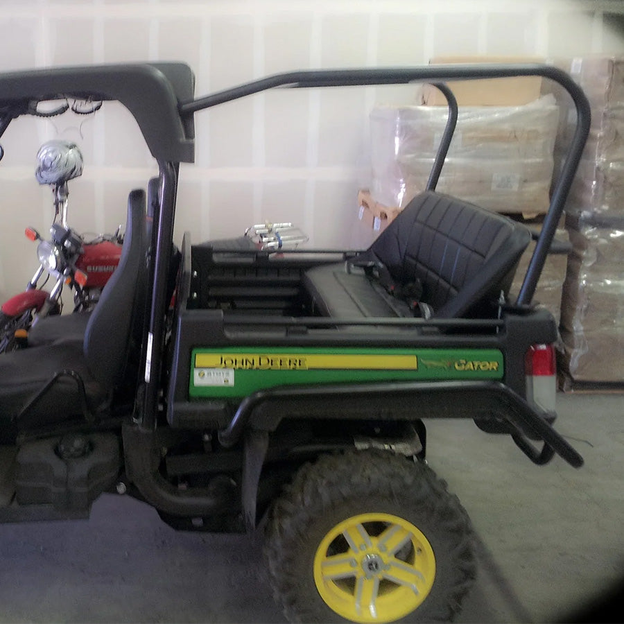 Photo of John Deere Gator 825I Backseat and Roll Cage Kit (2010-2012) by UTV Mountain Accessories - Premium Roll Cages for UTVs / Side by Sides