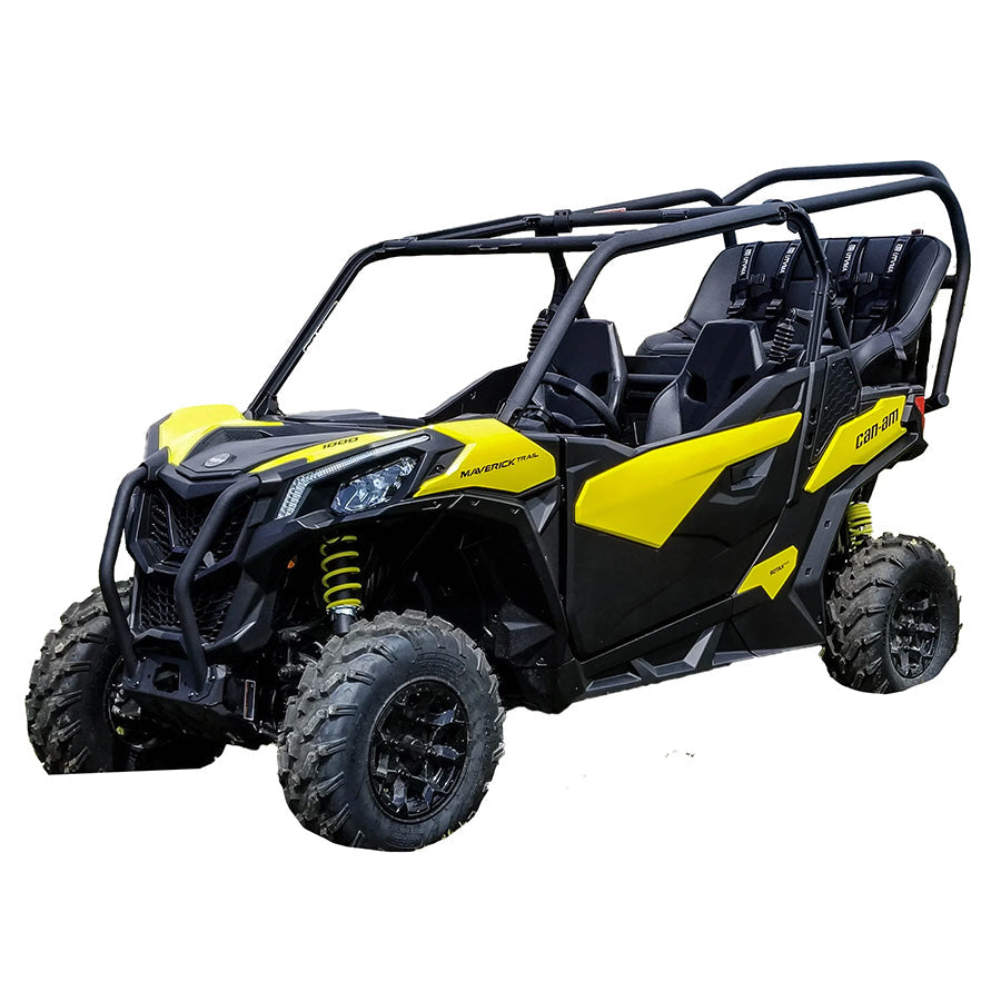 Photo of Maverick Trail Backseat and Roll Cage kits (2018-2025) by UTV Mountain Accessories - Premium Roll Cages for UTVs / Side by Sides