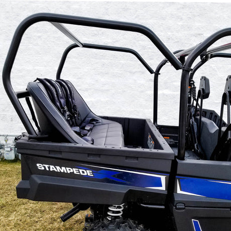 Photo of Textron Stampede 4 Back Seat and Roll Cage Kit (2018-2021) by UTV Mountain Accessories - Premium Roll Cages for UTVs / Side by Sides