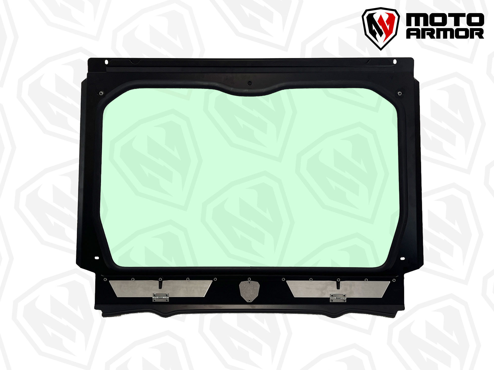 Photo of Moto Armor Pro R 4 Seat Full Glass Windshield by Moto Armor - Premium for UTVs / Side by Sides