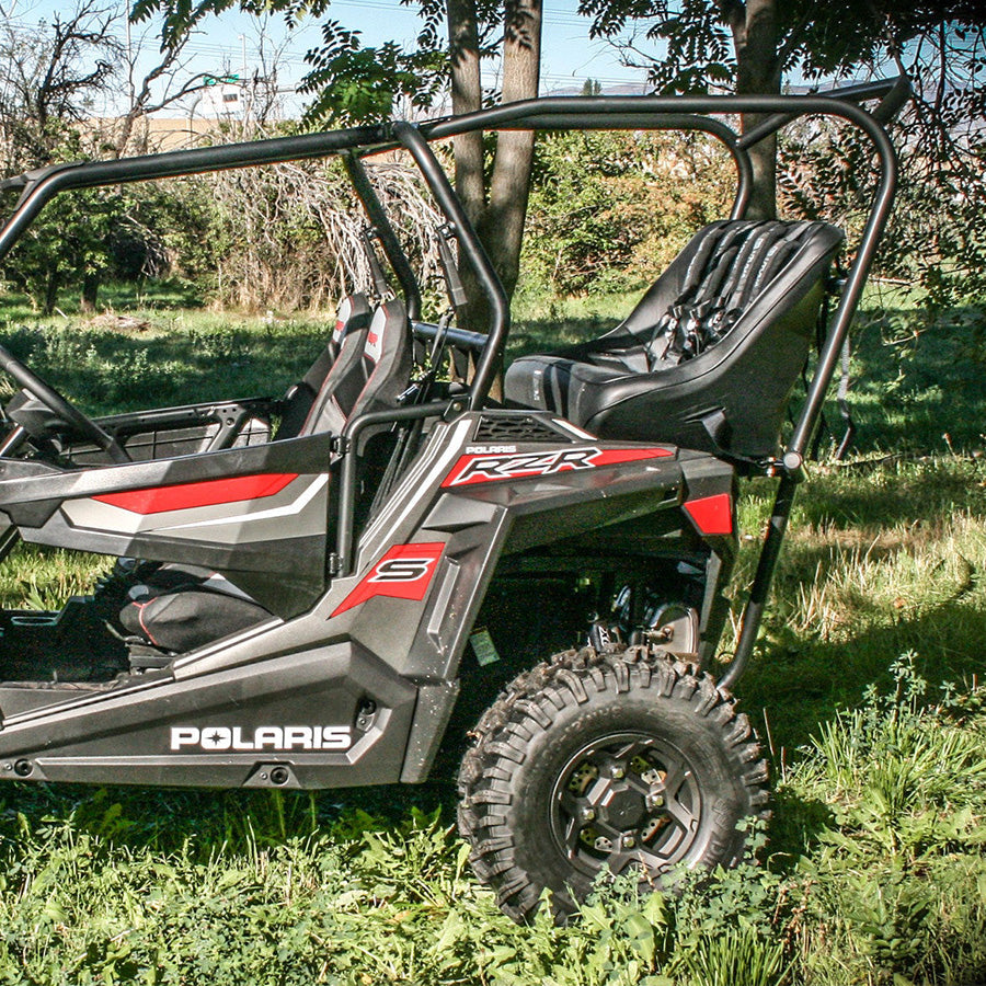 Photo of RZR 900 Back Seat and Roll Cage (2015-2020) by UTV Mountain Accessories - Premium Backseat and Roll Cage for UTVs / Side by Sides