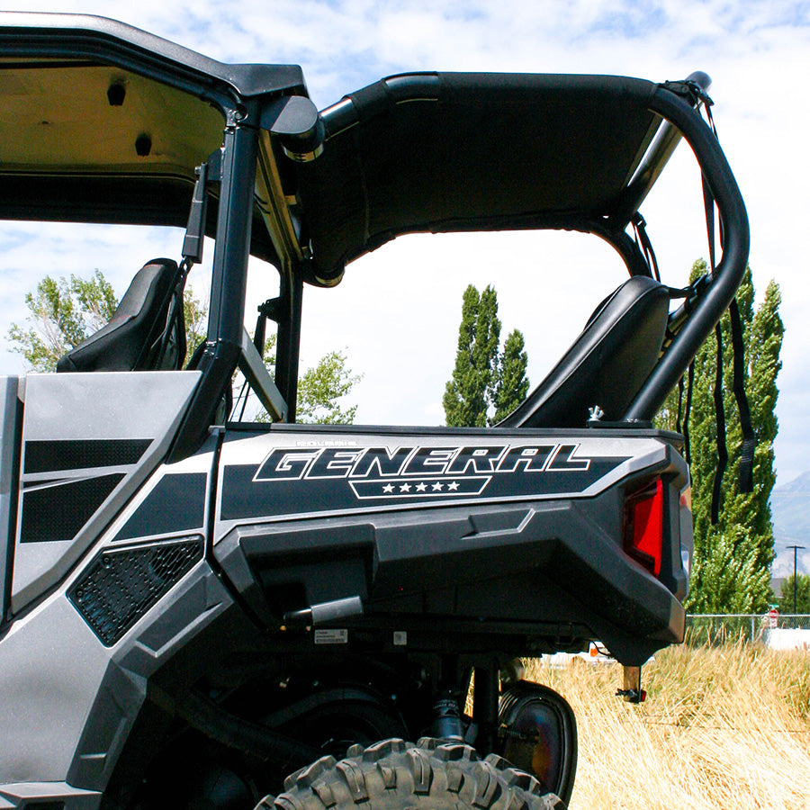 Photo of General Rear Soft Top by UTV Mountain Accessories - Premium Roofs for UTVs / Side by Sides