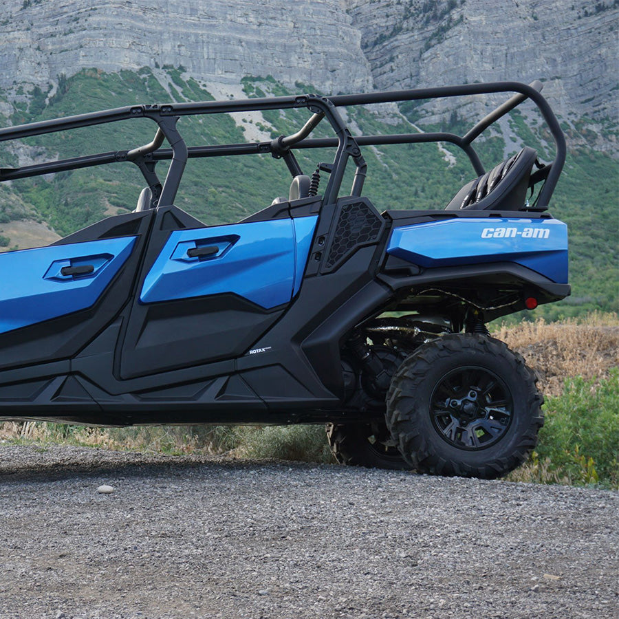 Photo of Commander/ Commander Max Backseat and Roll Cage kits (2021-2024) by UTV Mountain Accessories - Premium Roll Cages for UTVs / Side by Sides