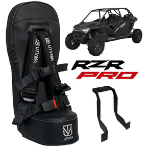 Photo of RZR 4 PRO XP/Turbo R/Pro R Front Bump Seat (2020-2025) by UTV Mountain Accessories - Premium Bump Seats for UTVs / Side by Sides