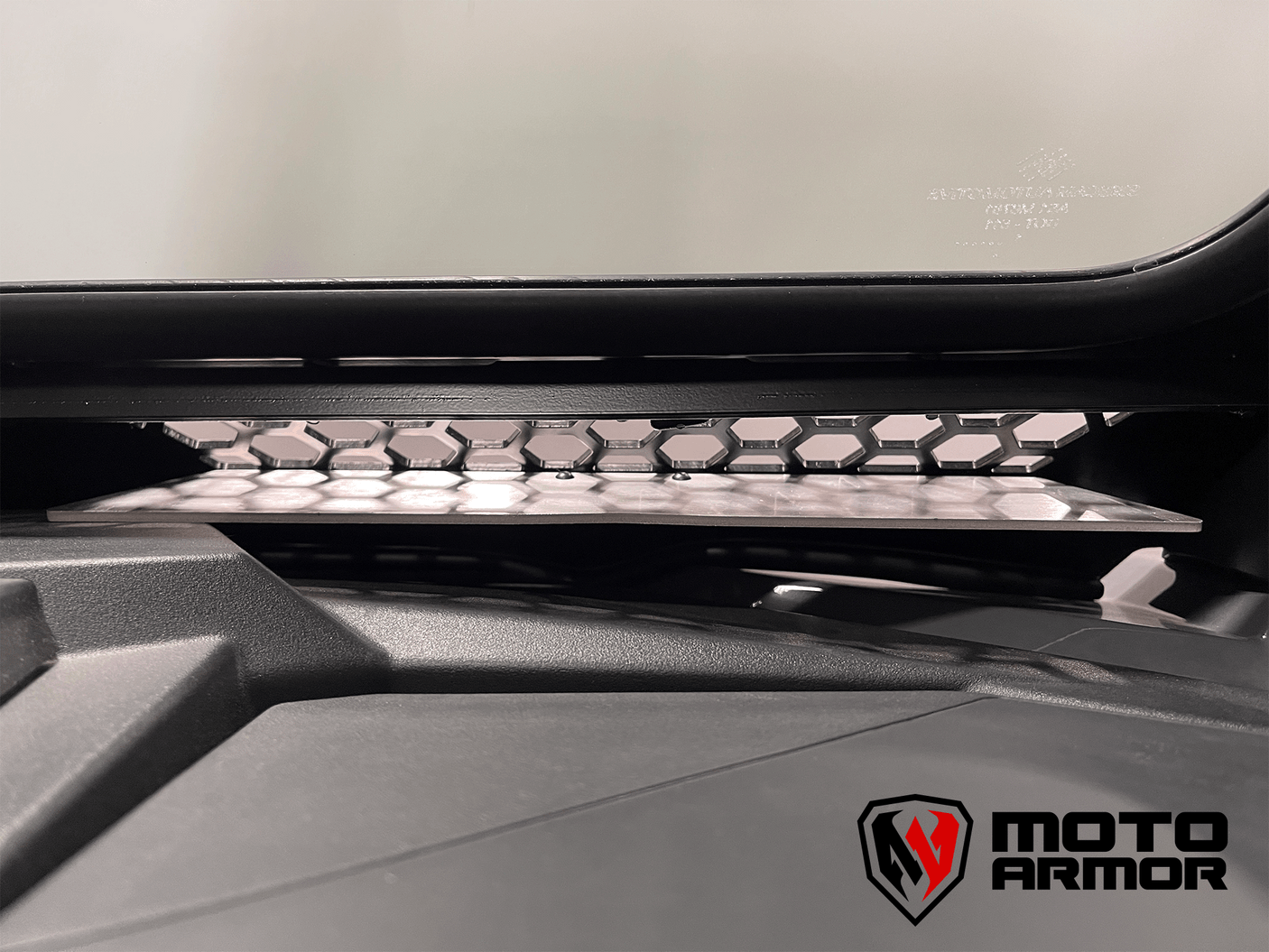 Photo of Moto Armor Pro R 4 Seat Full Glass Windshield by Moto Armor - Premium for UTVs / Side by Sides