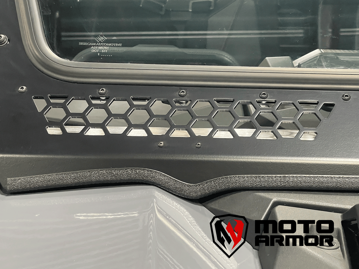 Photo of Moto Armor Pro R 4 Seat Full Glass Windshield by Moto Armor - Premium for UTVs / Side by Sides