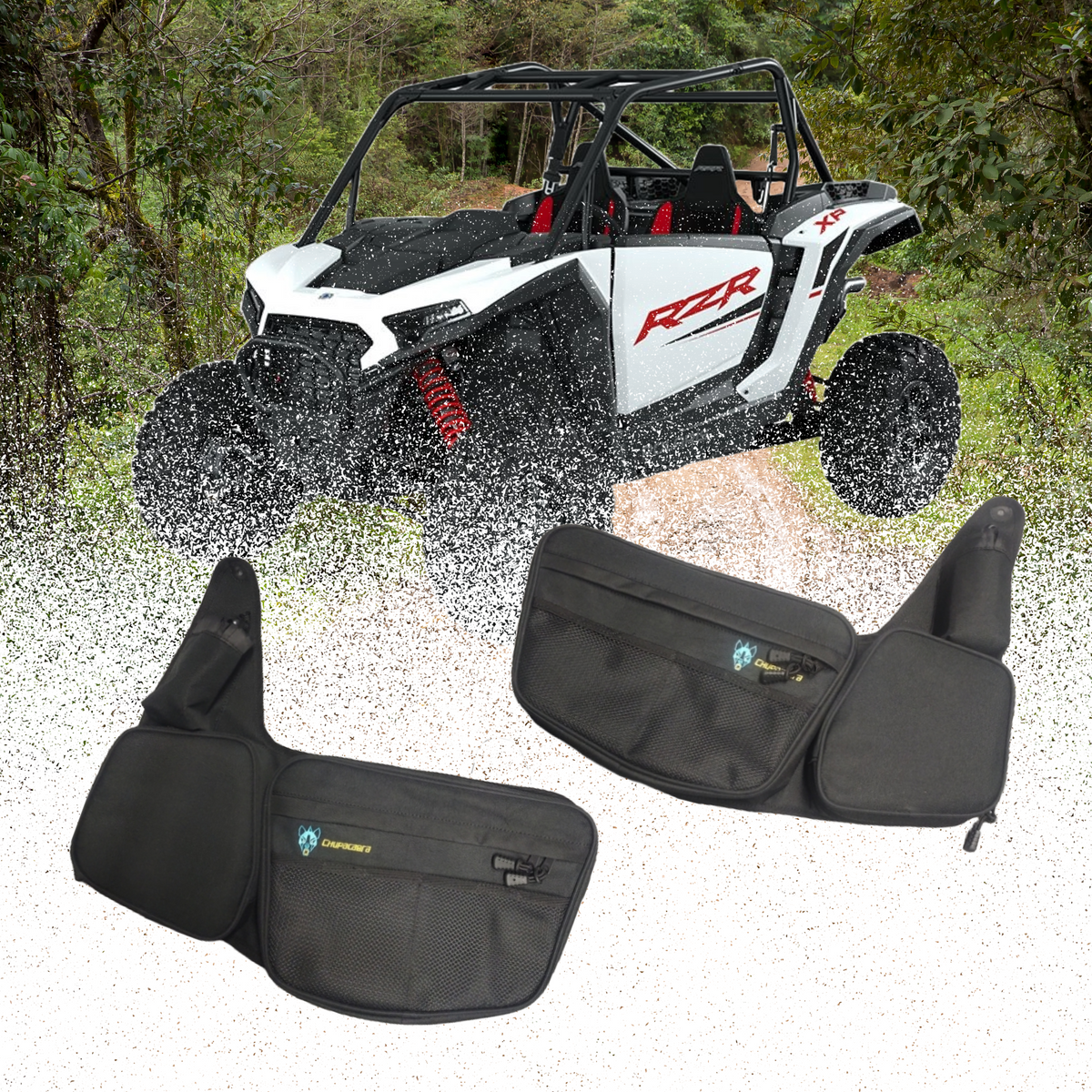 2024+ RZR XP 1000 Front Door Bags