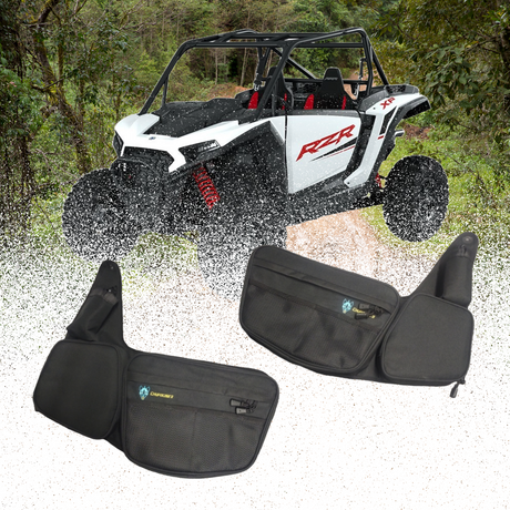2024+ RZR XP 1000 Front Door Bags - Waterproof Storage + Easy Access