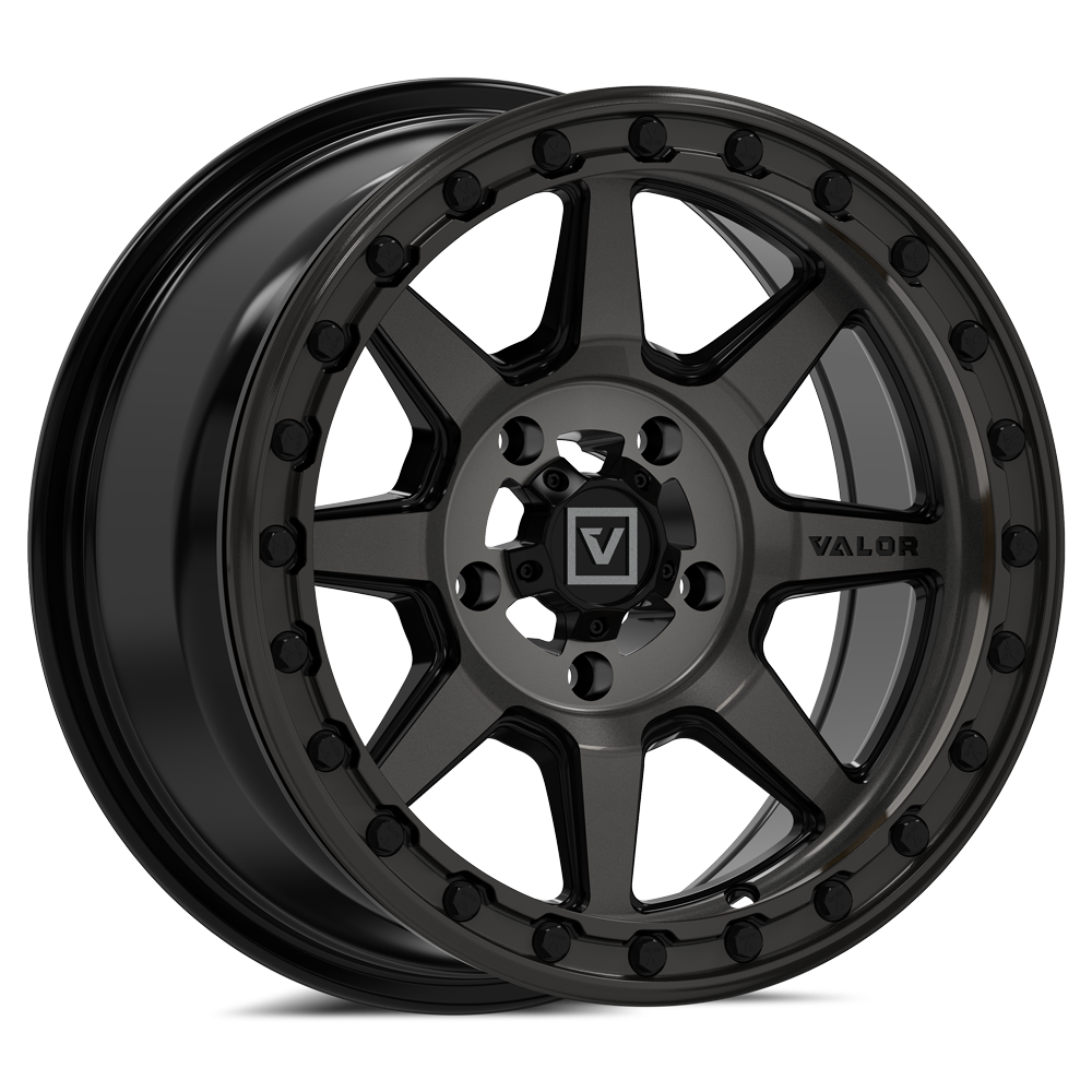 Photo of V13 Beadlock UTV Wheel Dark Tint by Valor Offroad - Premium UTV Wheel for UTVs / Side by Sides